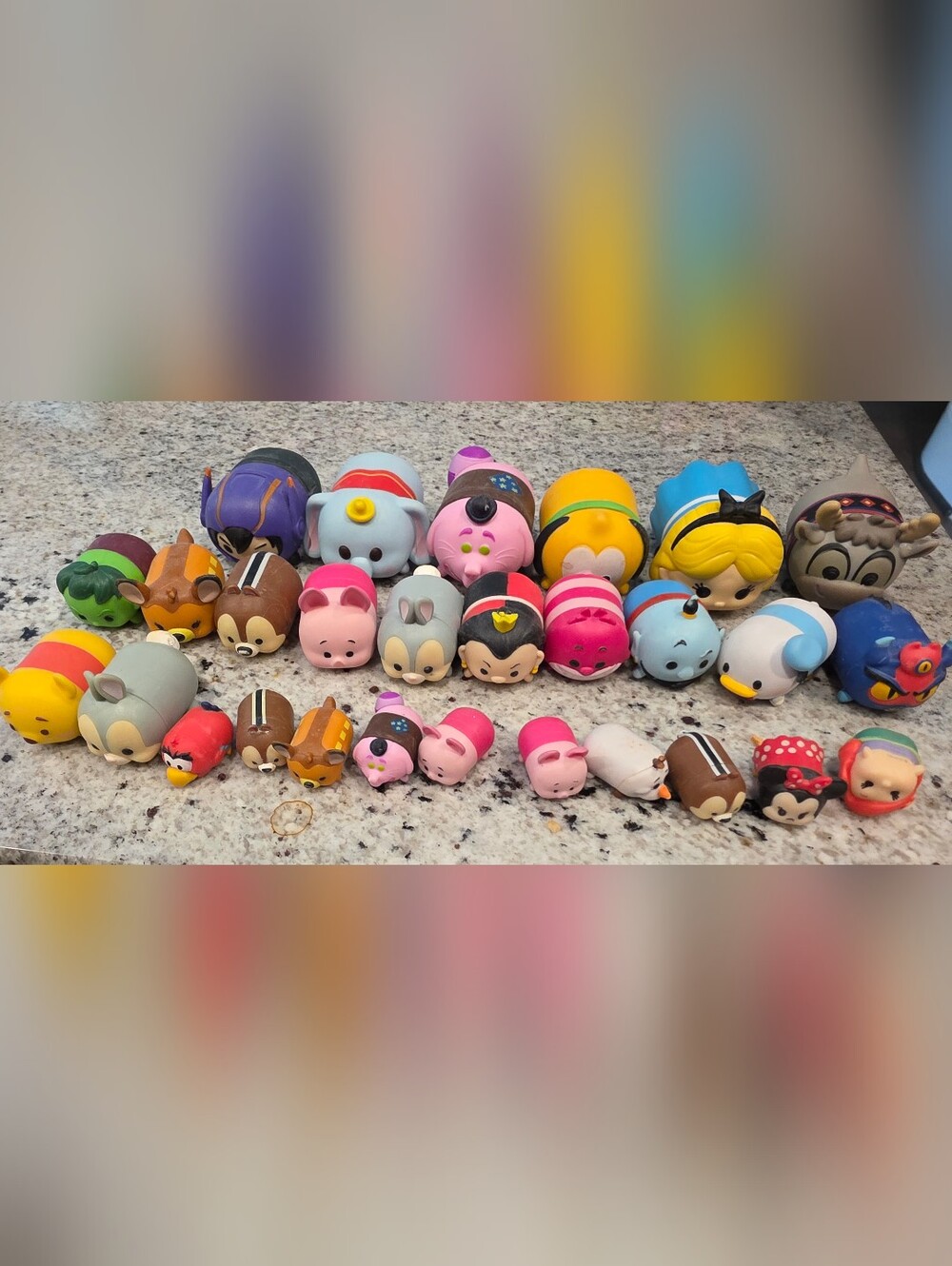 Disney Tsum Tsum Character Toy Figures Set